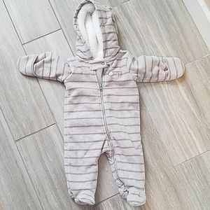 Carter's thick fleece one piece